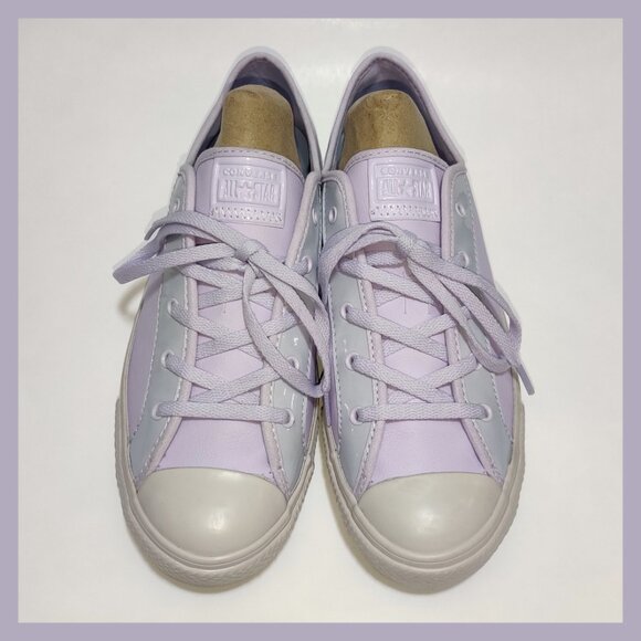 New Converse Chuck Taylor All Star CTAS Dainty Ox Sneakers Lavender Women's 8 - Picture 2 of 9